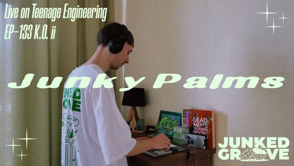 Junky Palms – 1 Hour Raw House Live Set on Teenage Engineering EP-133 K.O. II