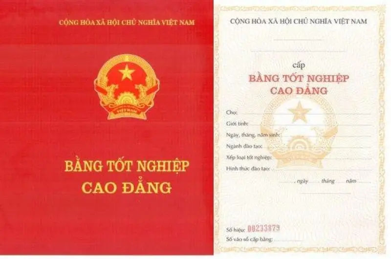 Bằng Cao Đẳng Chính Quy Tem Phôi Gốc, Bảo Hành Trọn Đời 1 Đổi 1 - NhanLamBangDaiHoccom