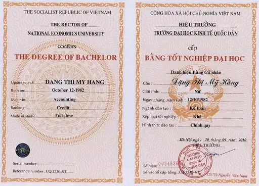 Làm bằng đại học có hồ sơ gốc trọn gói - Giá rẻ toàn quốc