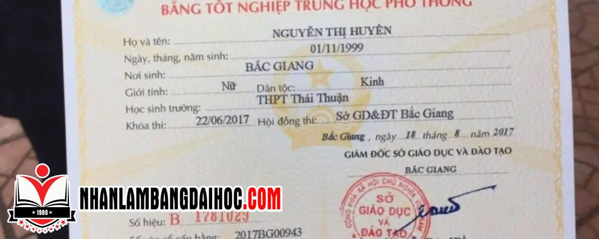 Thu Nhập Cao Vì Làm Bằng Cấp 3 Thật