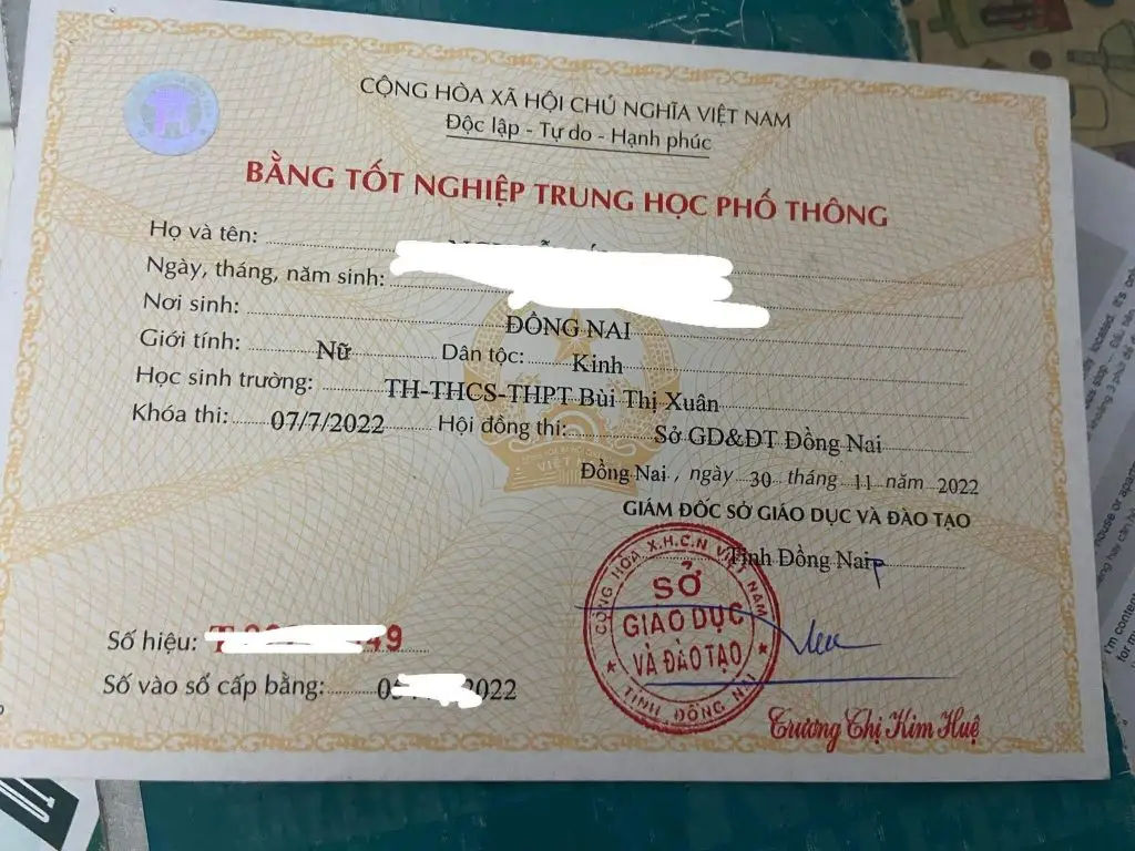 Thu Nhập Cao Vì Làm Bằng Cấp 3 Thật