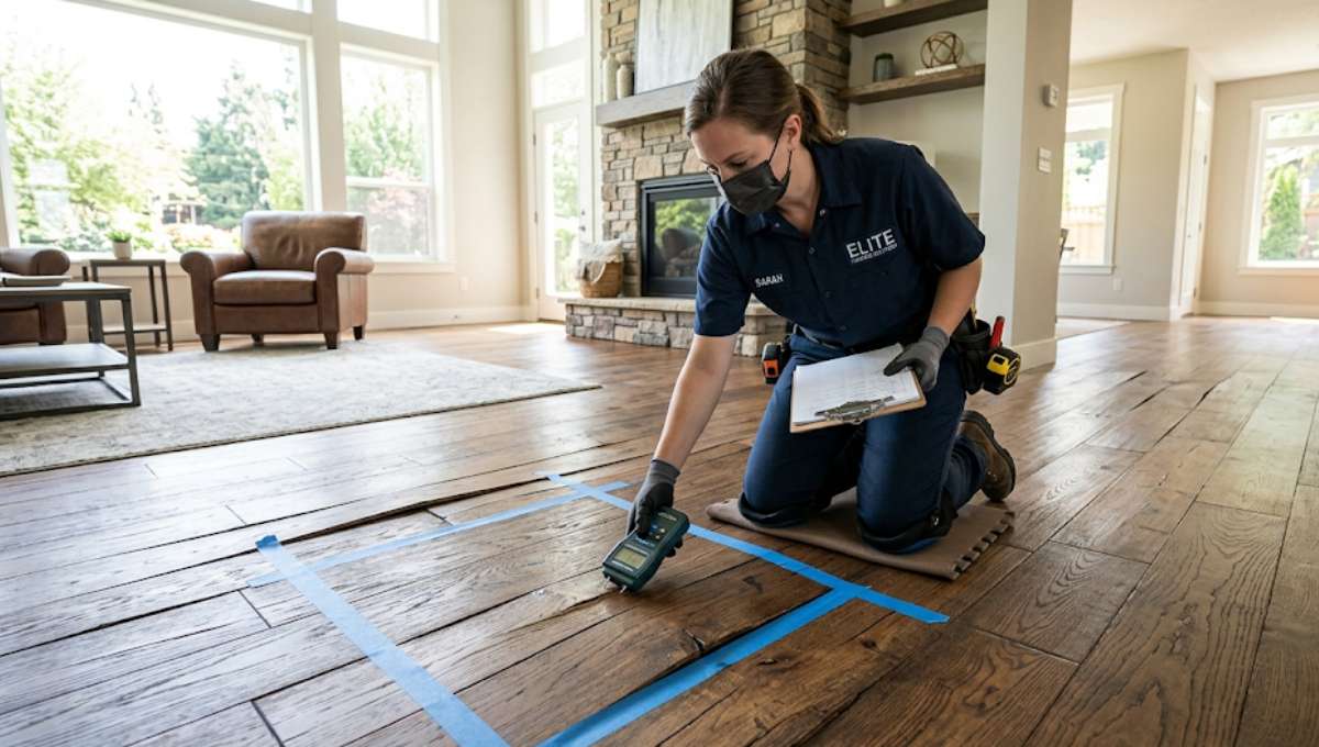 Hardwood Floor Buckling Repair in Solon, OH