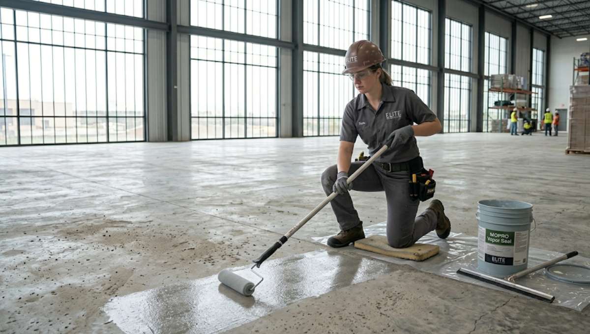 Concrete Moisture Sealing in Grand Prairie, TX