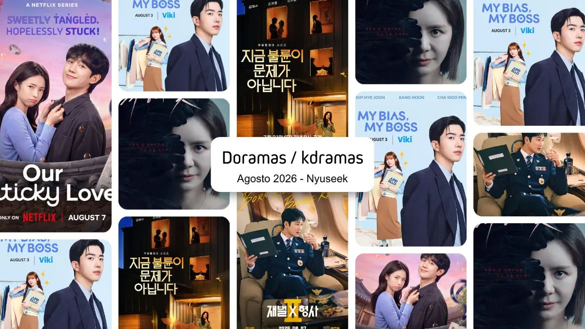 Calendario de K-dramas de agosto 2026: todos los estrenos confirmados