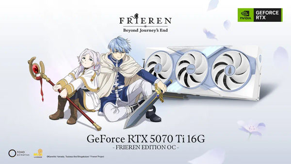 MSI RTX 5070 Ti Frieren Edition: potencia gamer y pack coleccionista