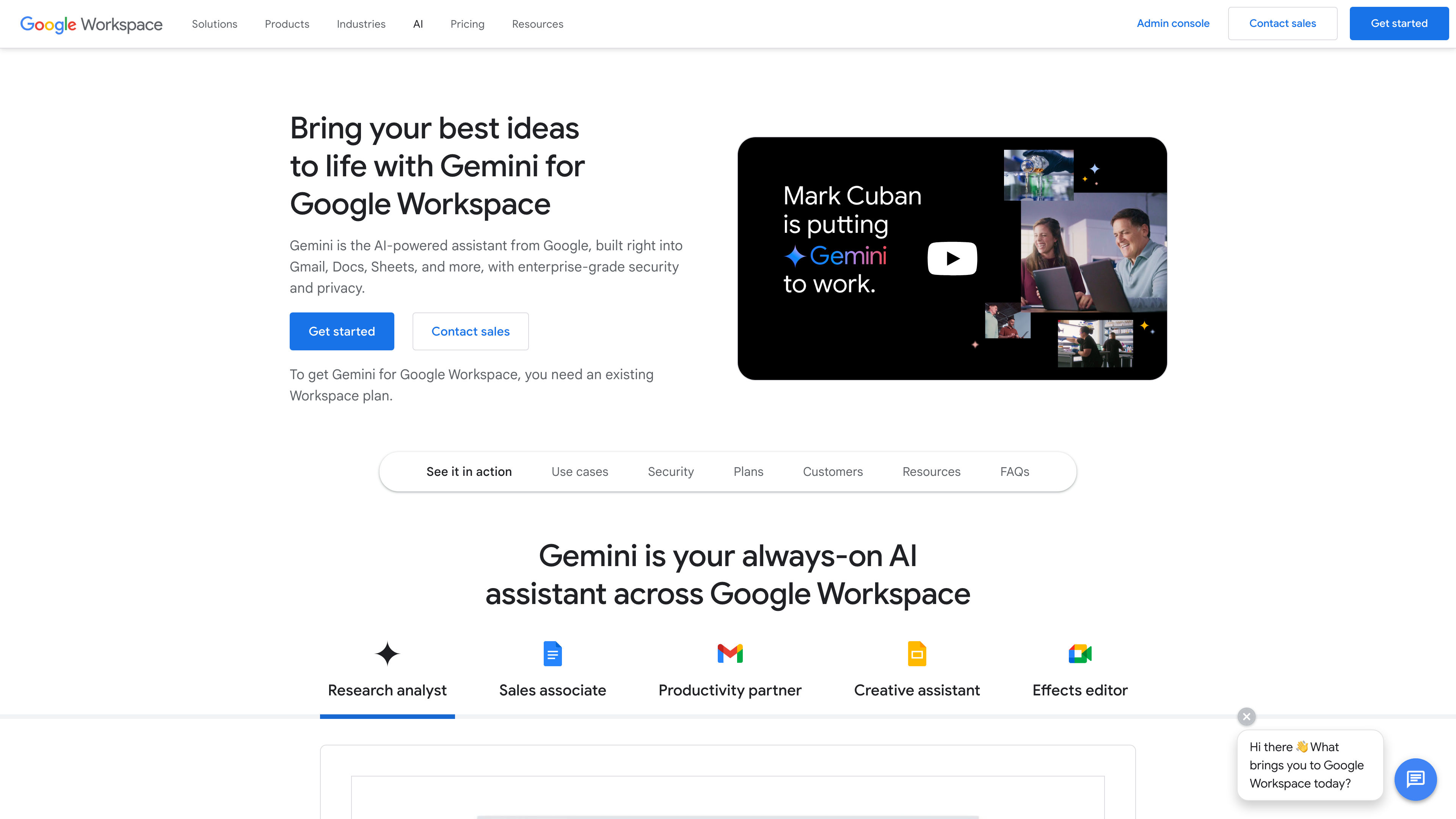 Google Workspace AI Solutions