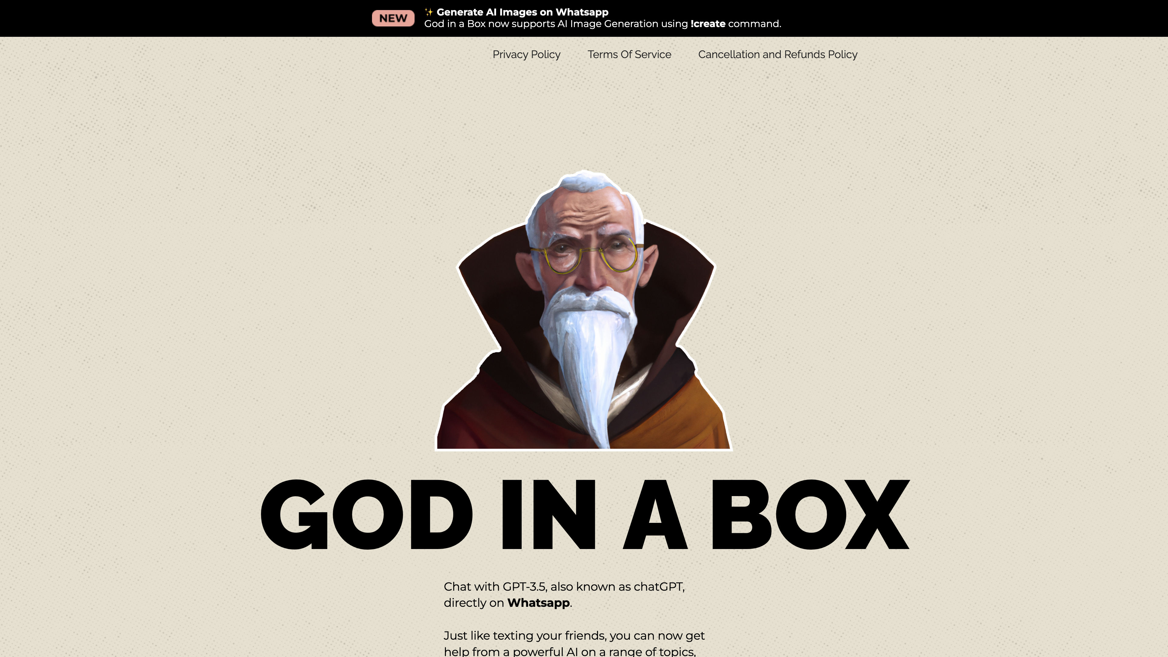 God In A Box