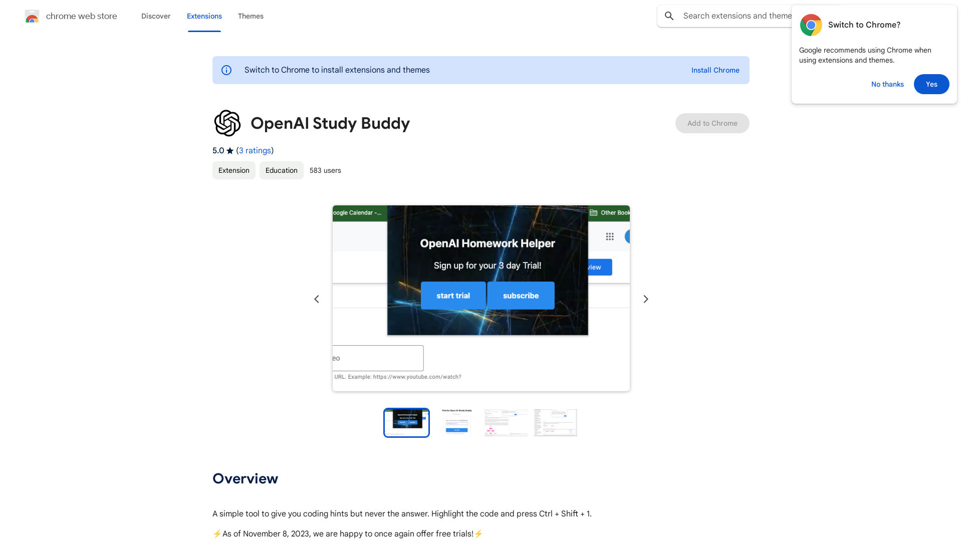 OpenAI Study Buddy