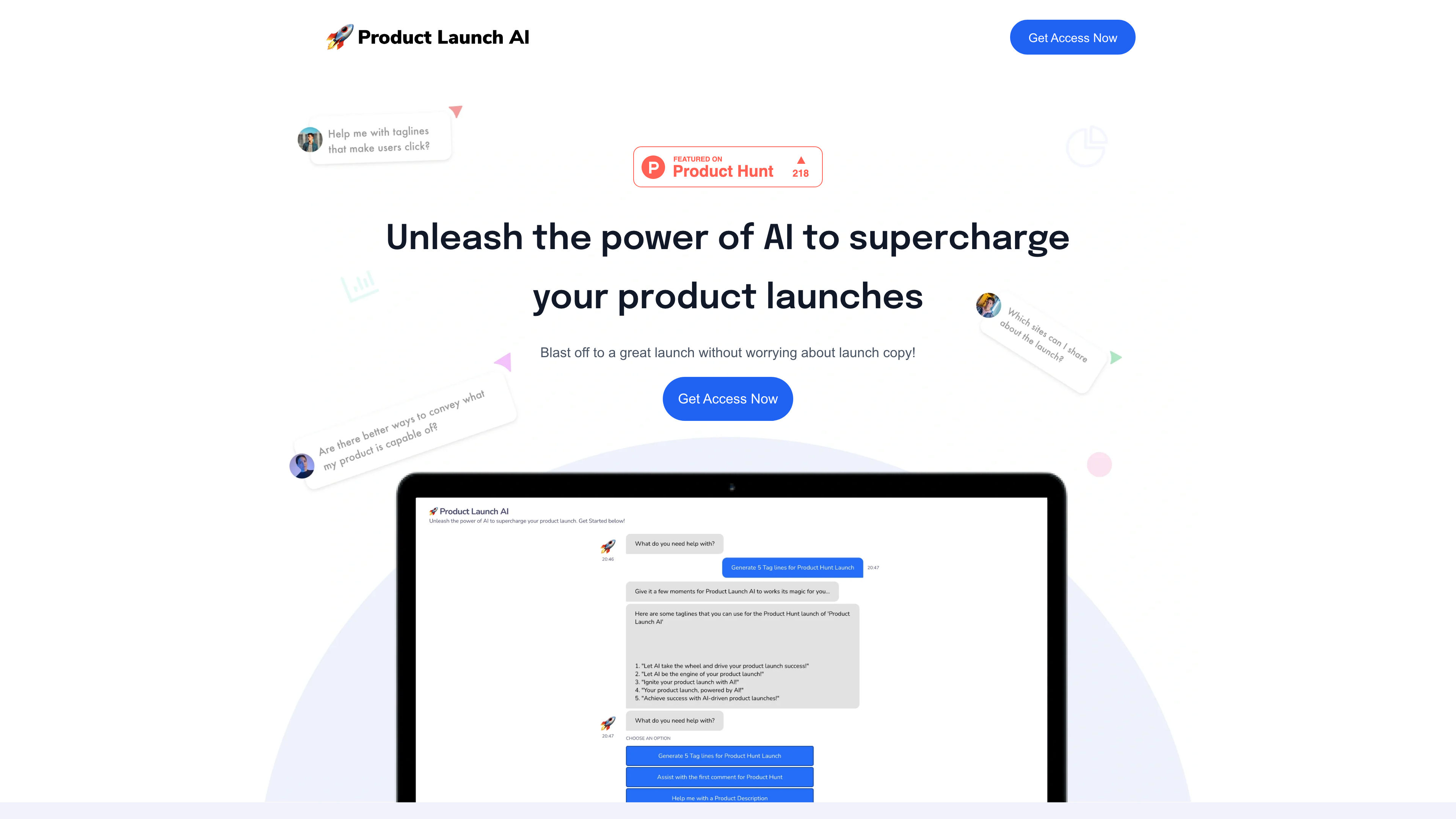 Product Launch AI