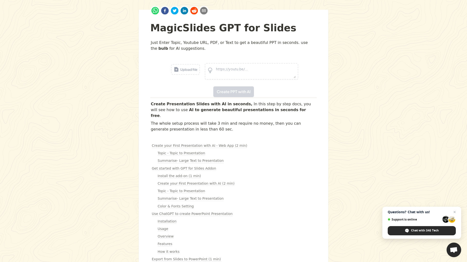 GPT for Slides