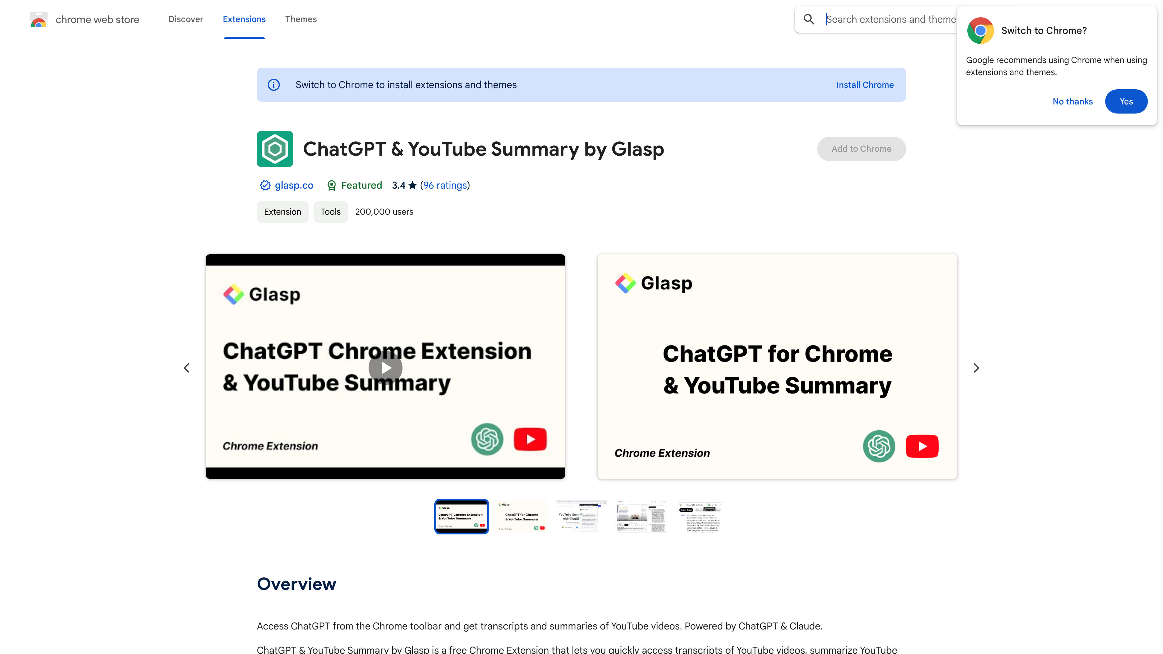 ChatGpt Ext By Glasp