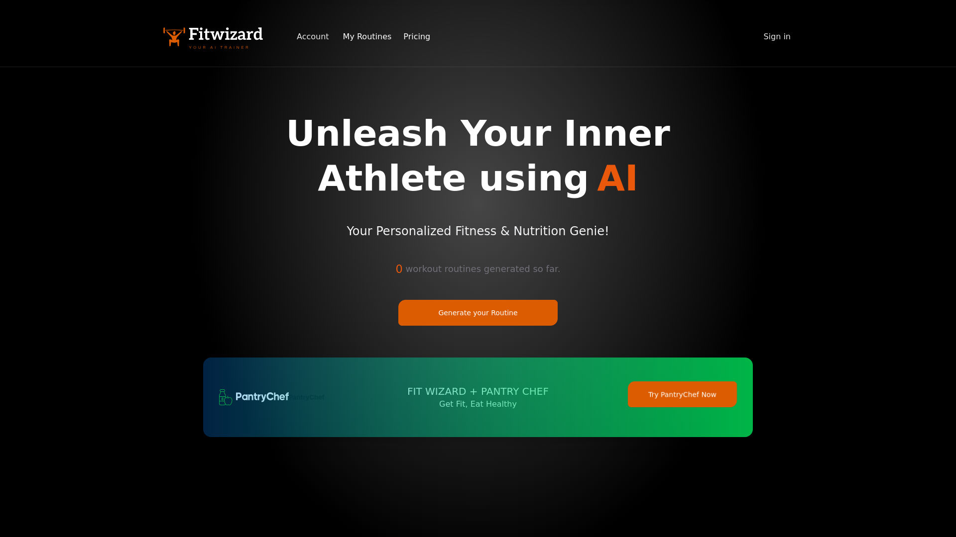 FitWizard | Home