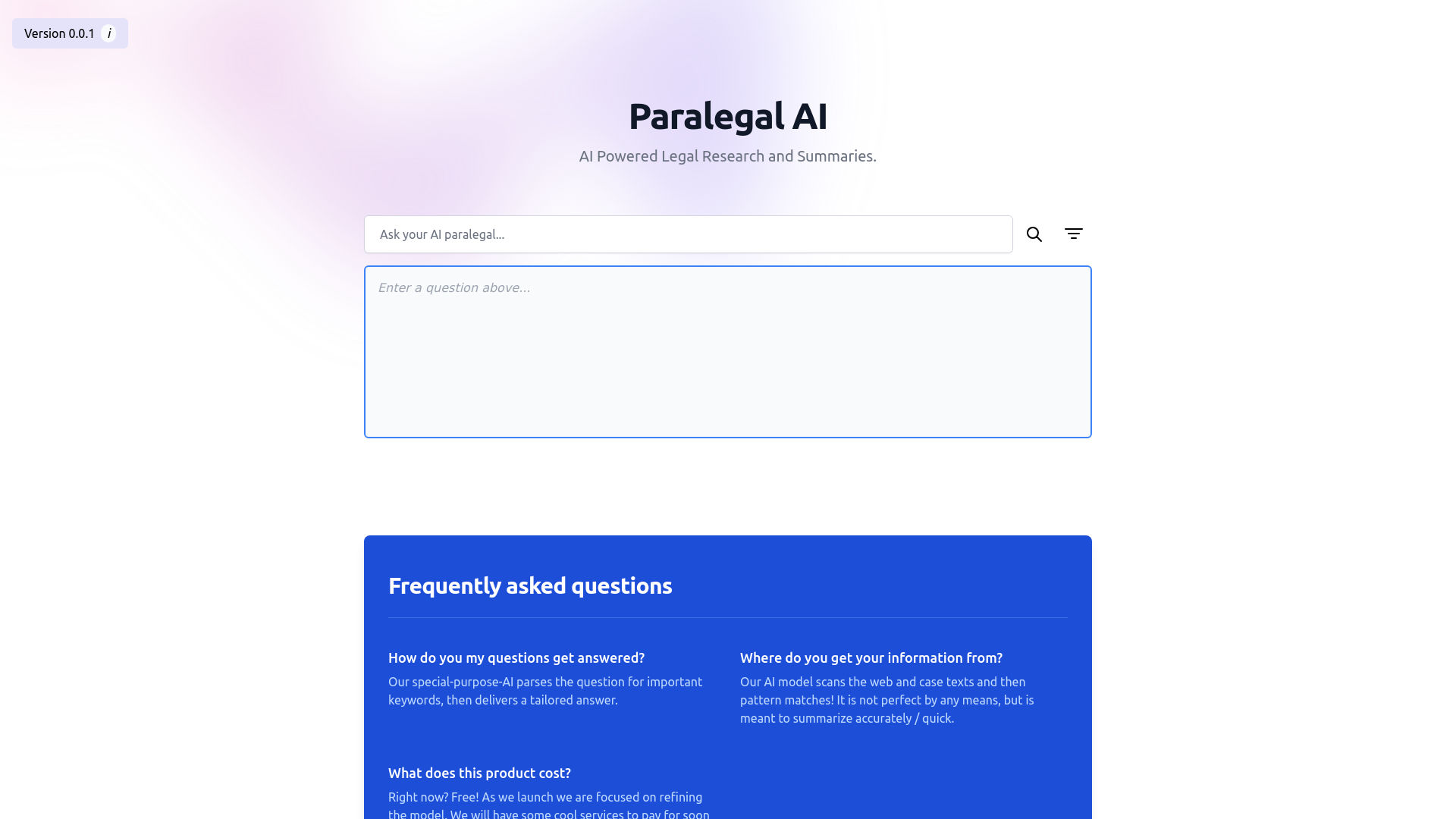 Paralegal AI