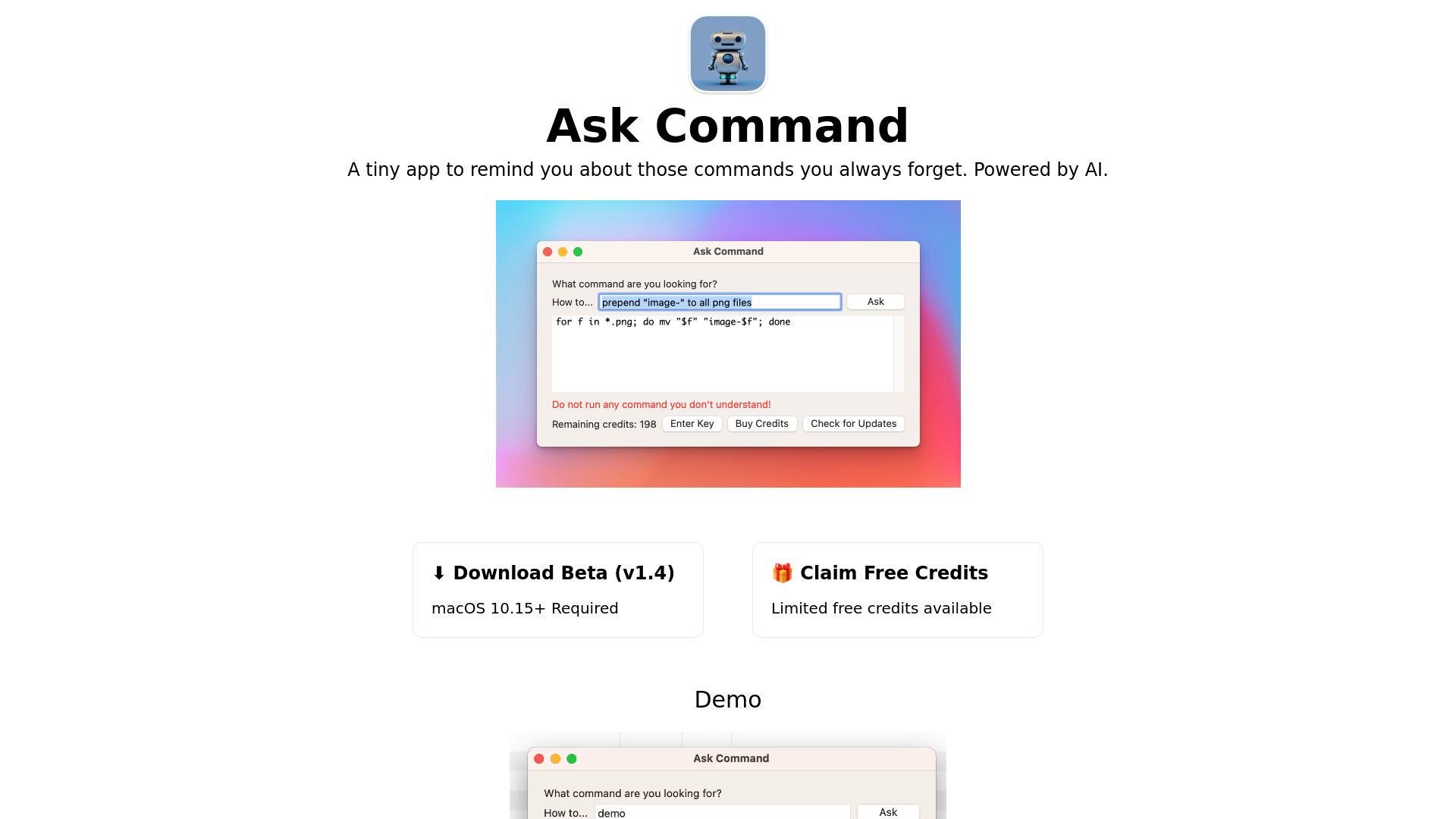 Ask Command