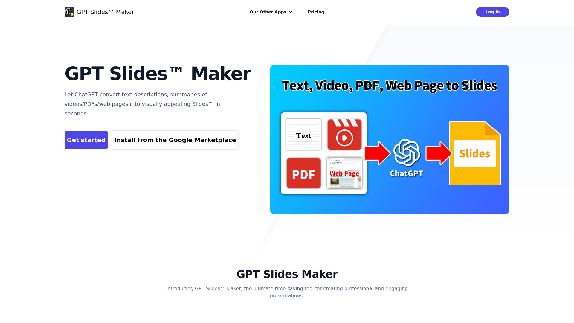 GPT Slides™ Maker