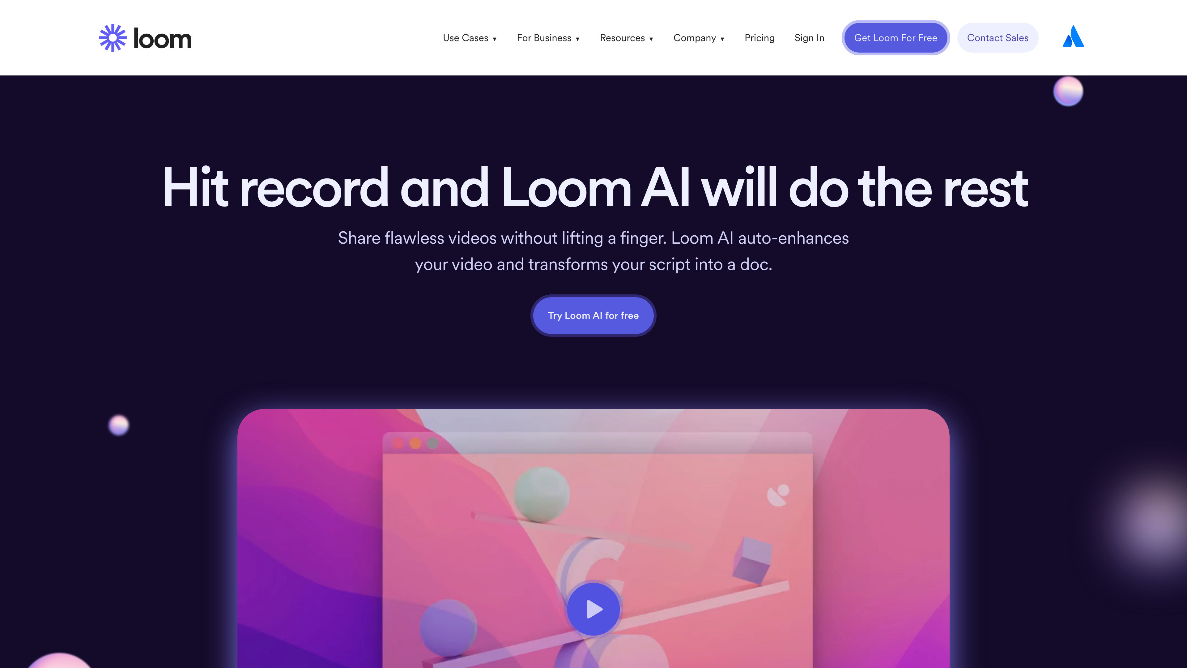 The Loom AI suite | Loom