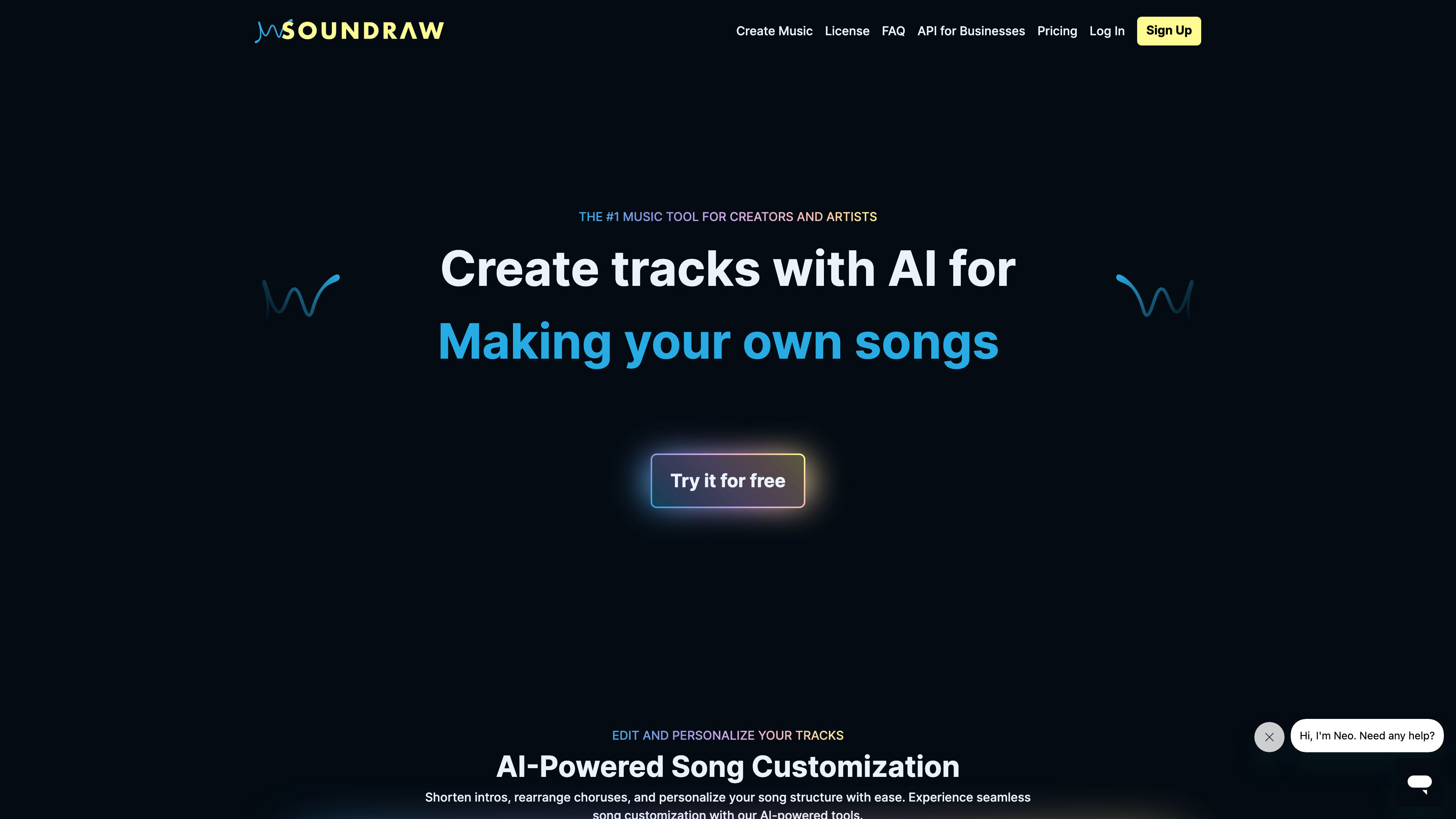 AI Music Generator - SOUNDRAW