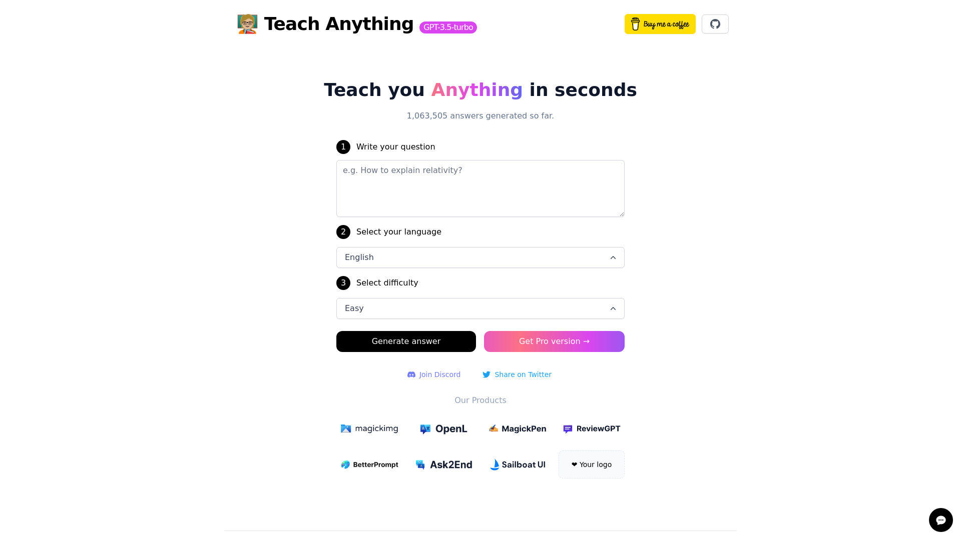 Teach Anything