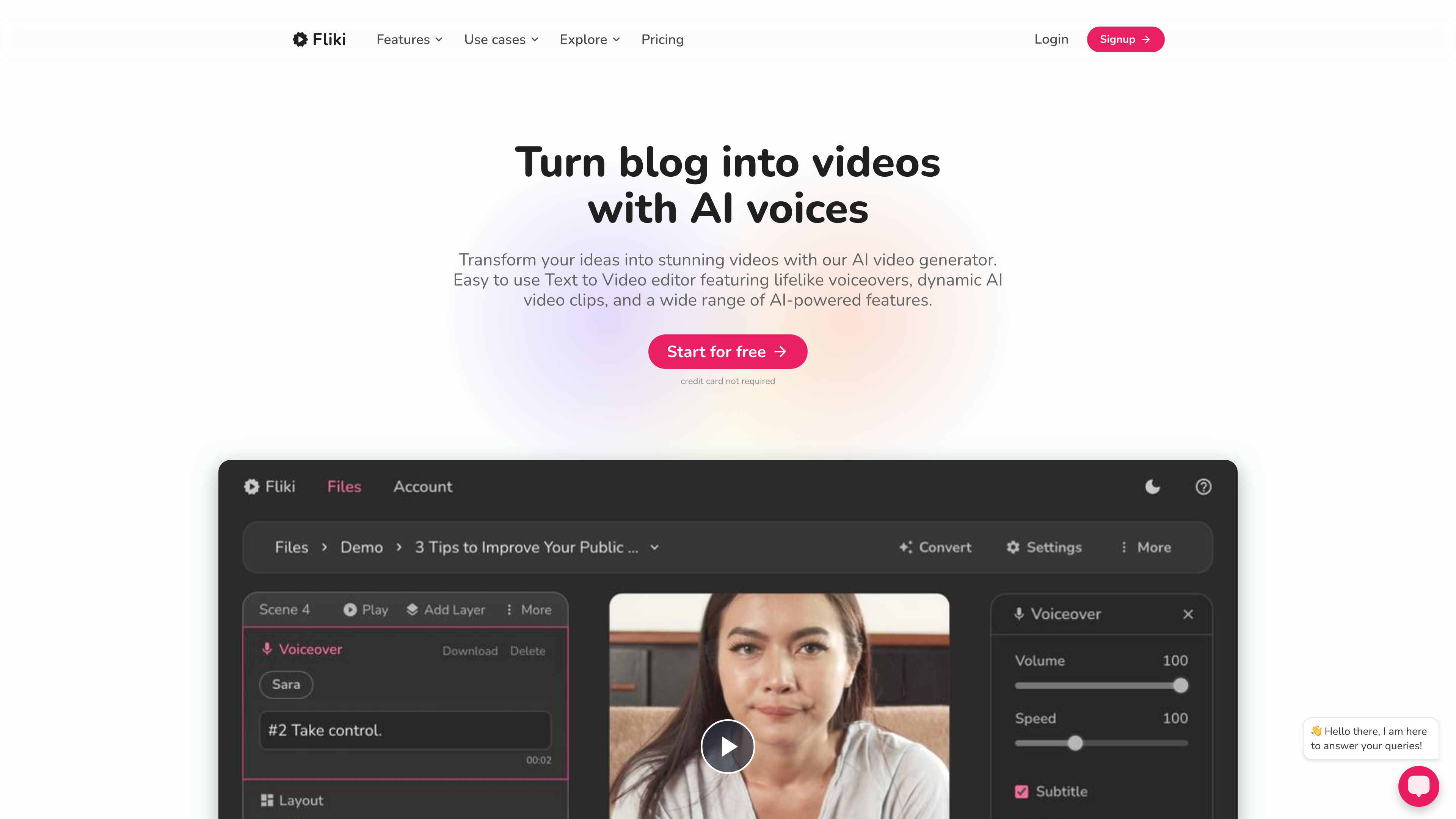 Fliki: AI Video Generator - Turn Ideas into Videos