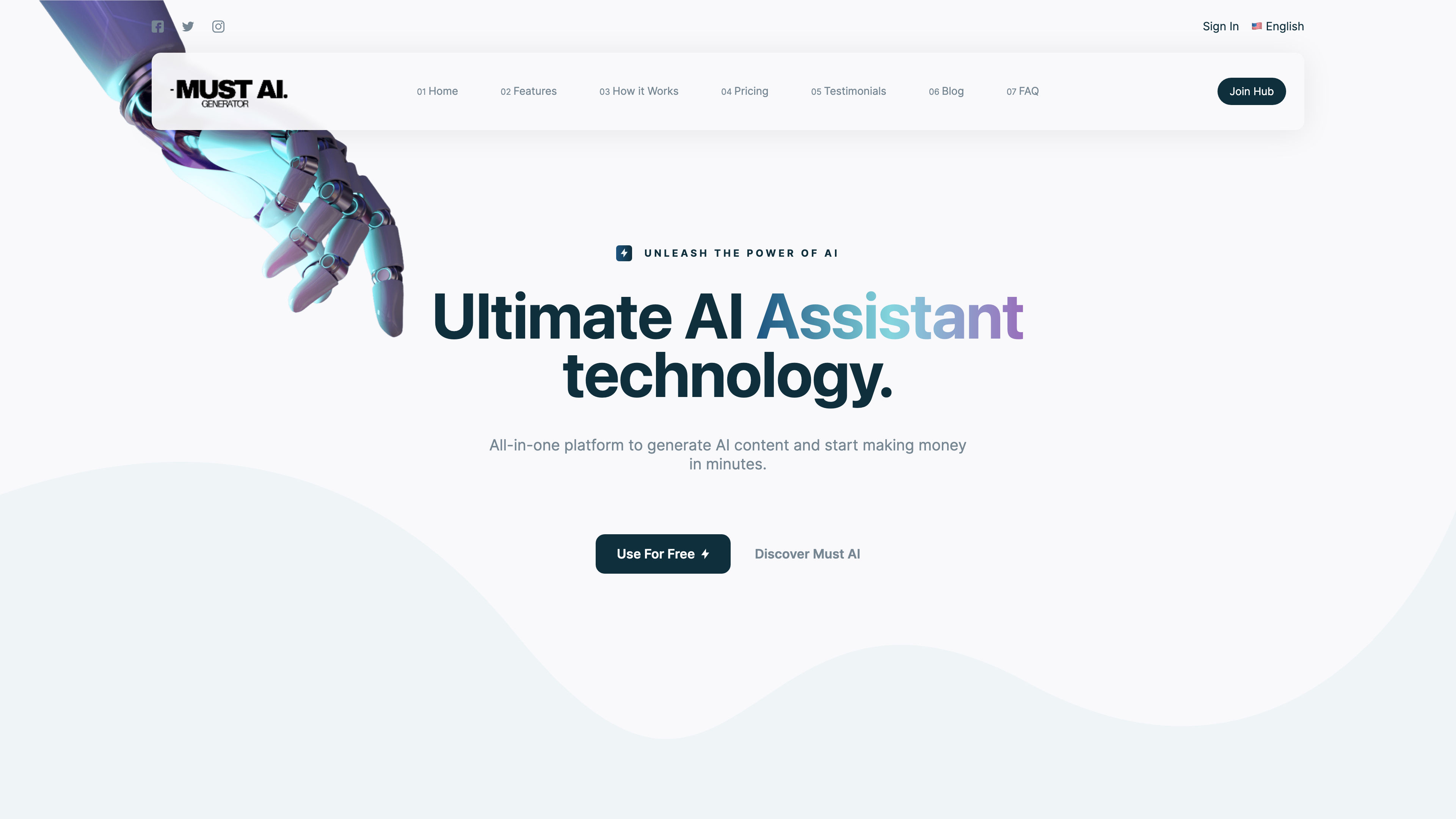 Must AI Generator | Your Ultimate Content Creation Companion