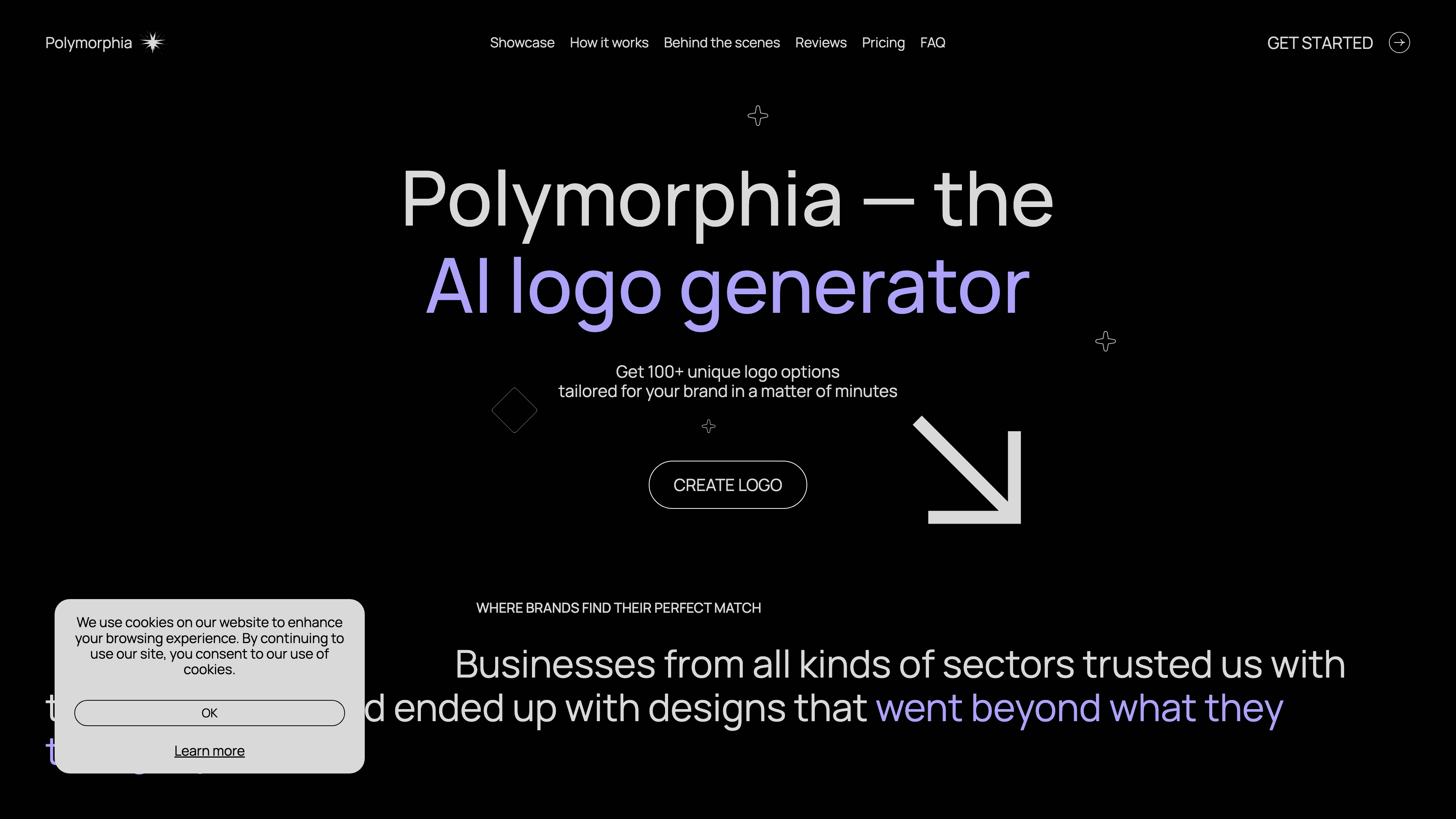 Polymorphia - AI logo generator