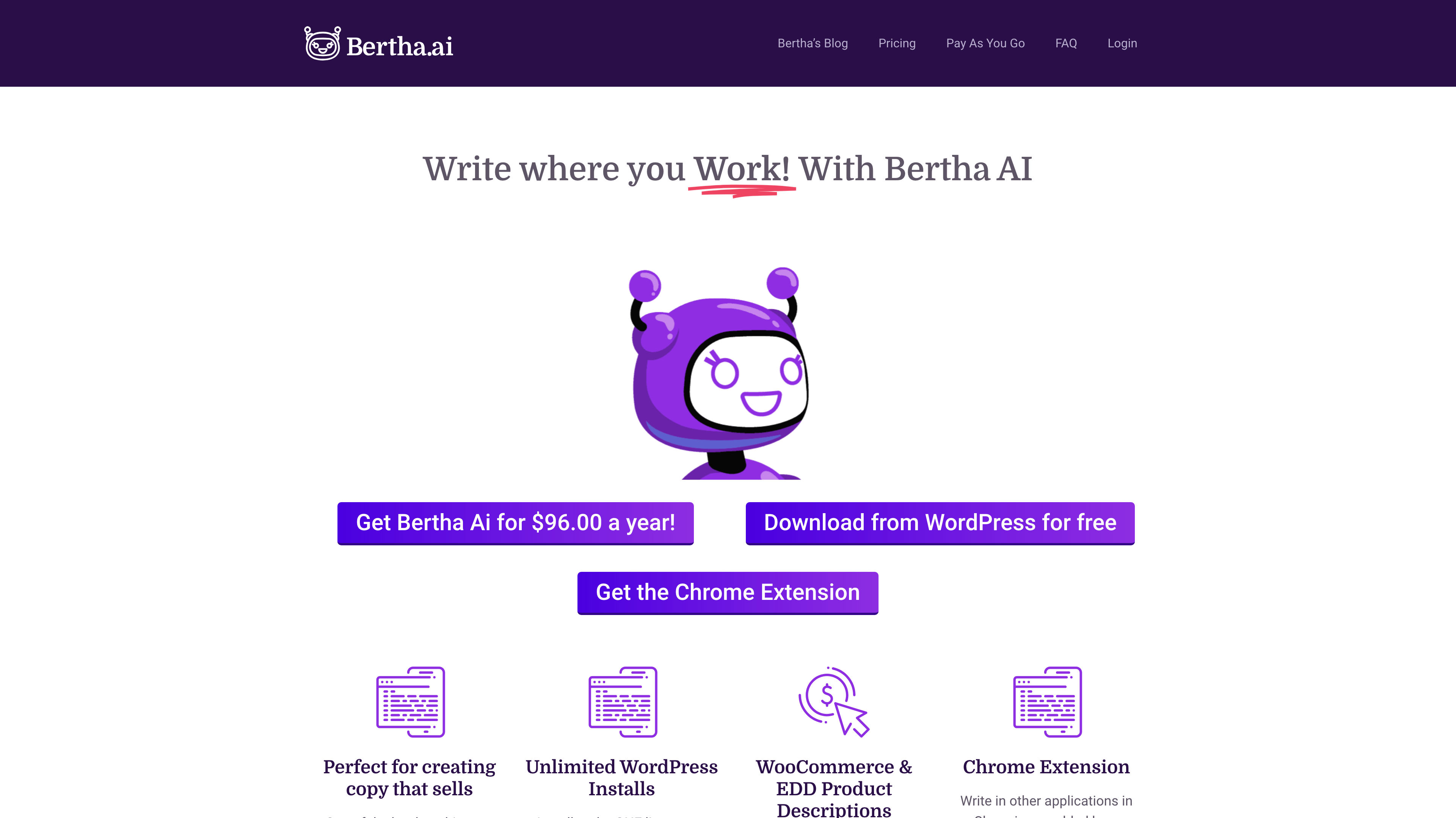 Bertha AI - Bertha AI Co Pilot