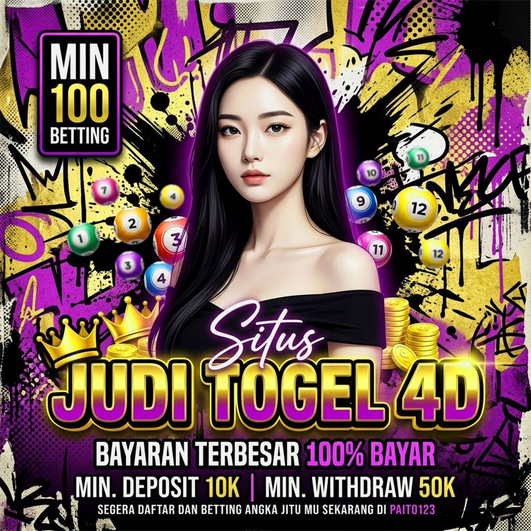 PAITO123 merupakan situs judi online terpercaya dengan permainan togel 4D terbaik memiliki 4 mode betingan , Memberikan bayaran terbesar x9800 jaminan bayar 100%.