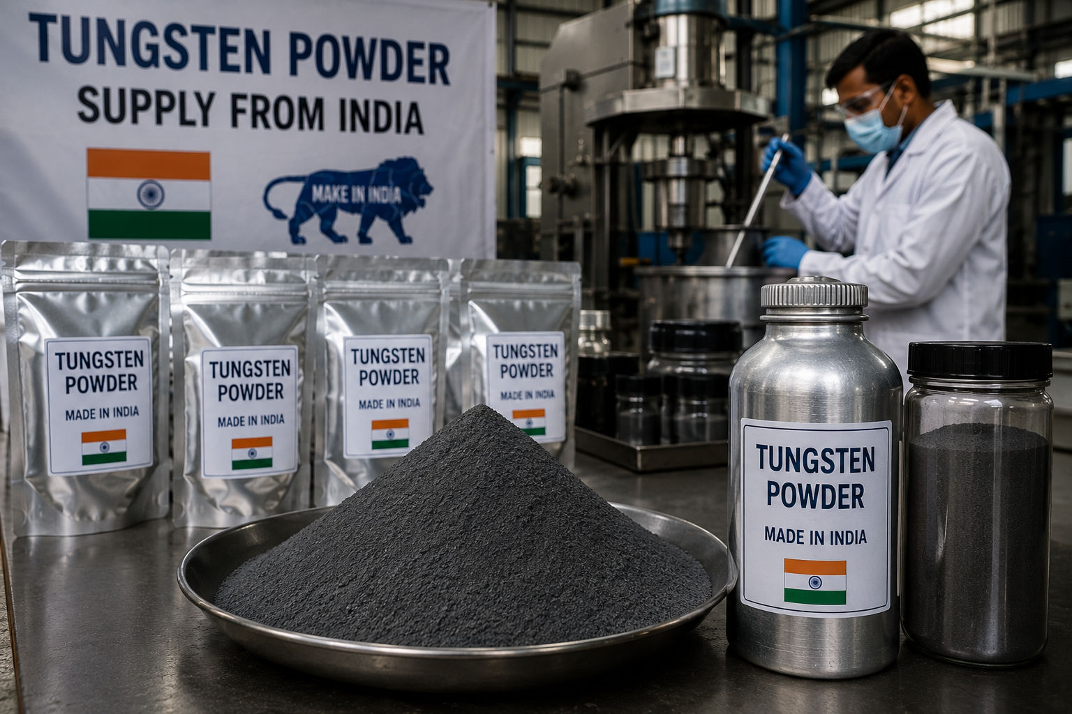 Tungsten Powder Supply from India