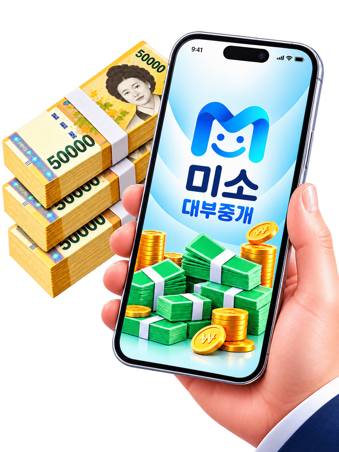 스마트폰과 대출금