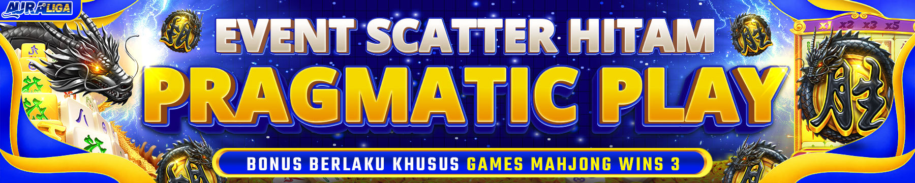 EVENT SCATTER HITAM AURALIGA