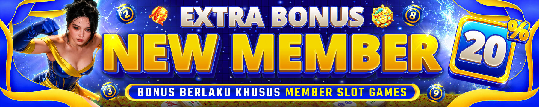 BONUS NEW MEMBER 20% AURALIGA