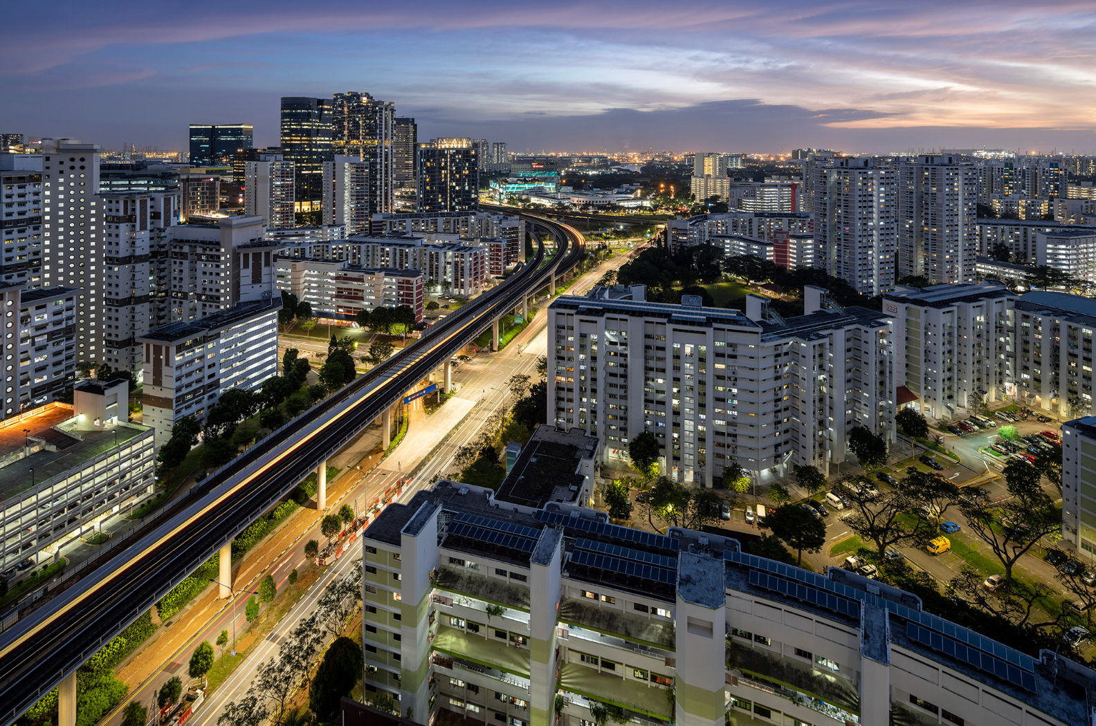 View of Jurong Area