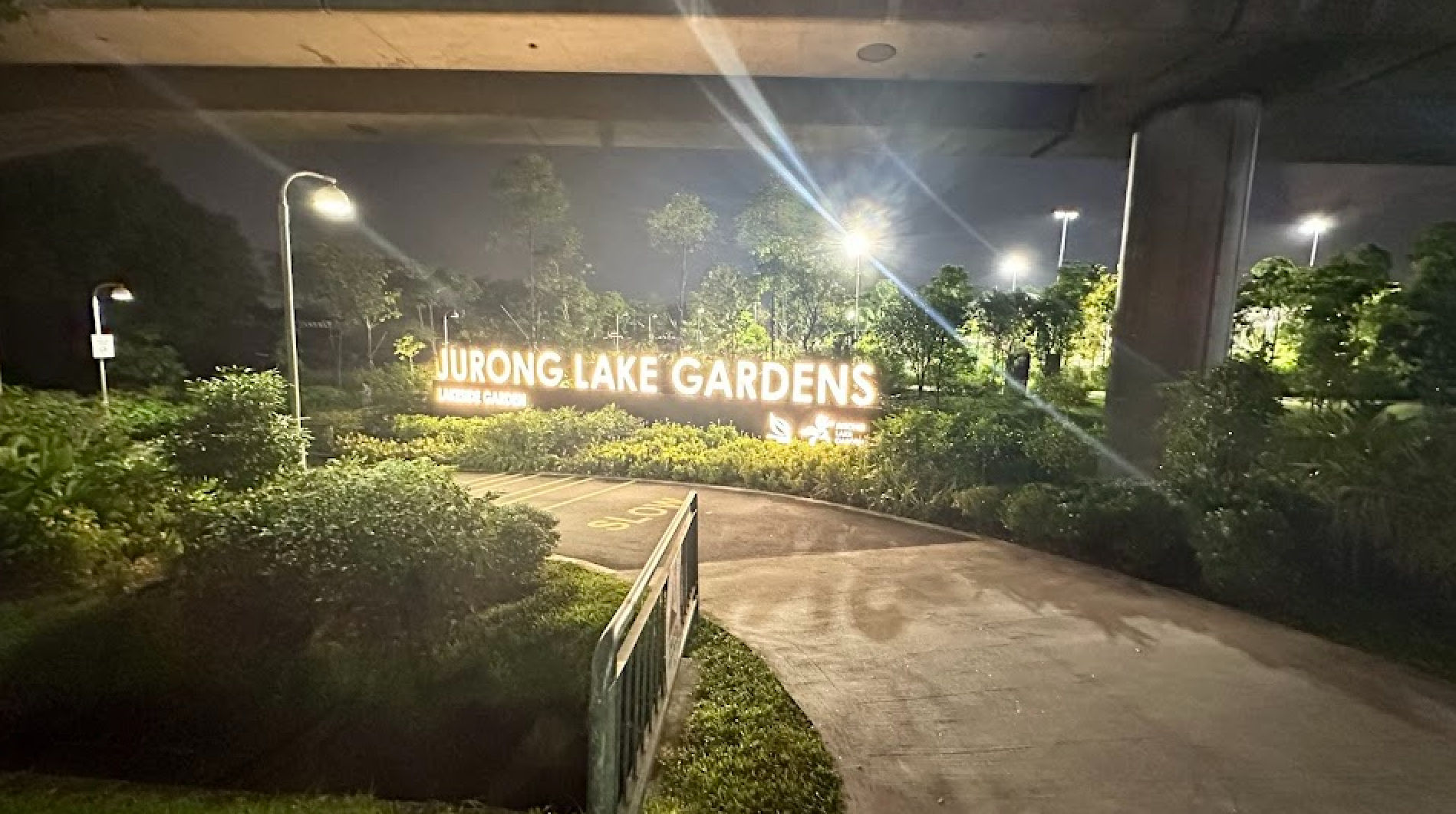 Lakeside Garden Scenery