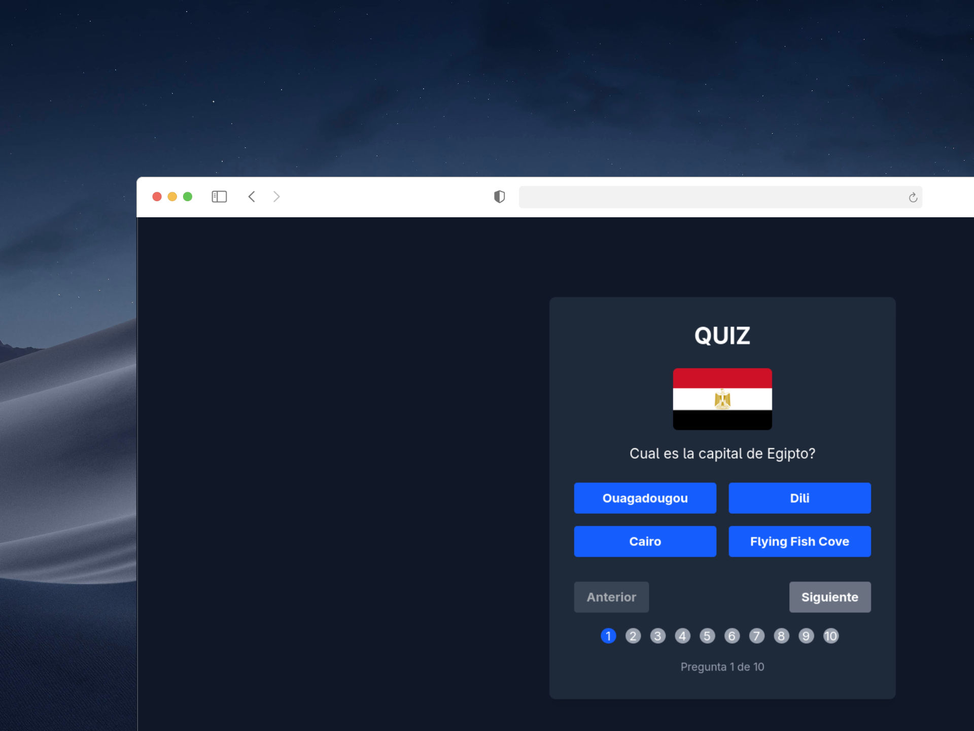 CountryQuiz