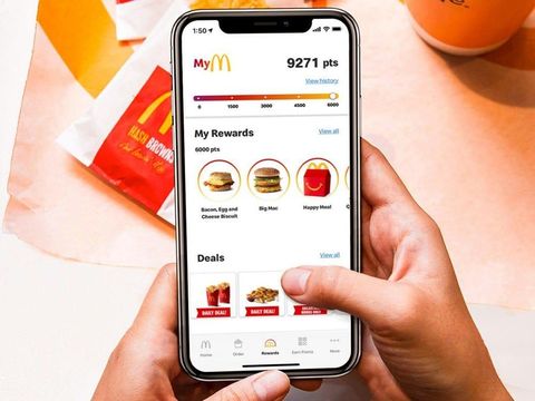 The McDonald's app