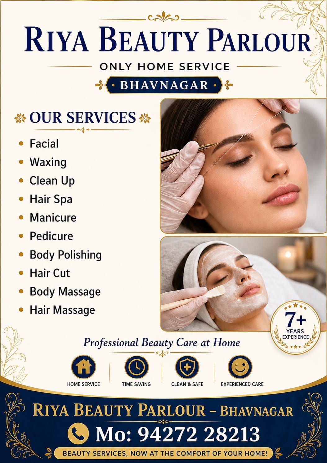 Riya Beauty Parlour logo