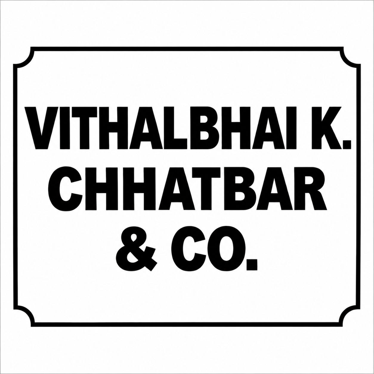 Vithalbhai K. Chhatbar & Co. logo
