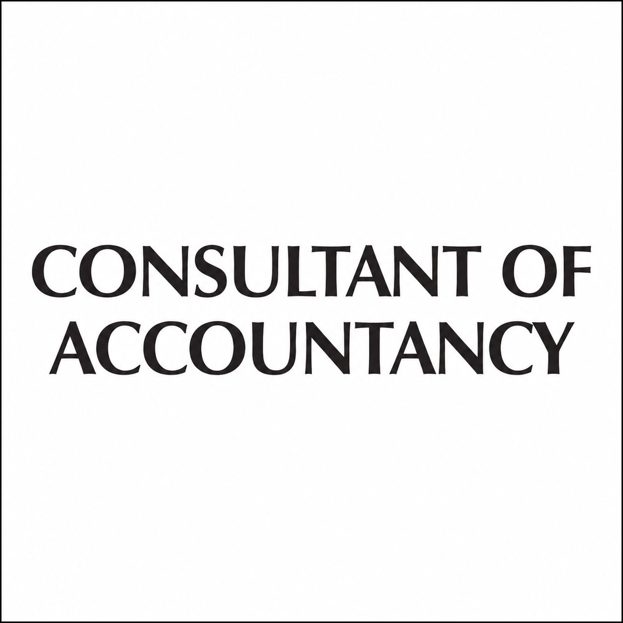 Consultant of Accountancy logo