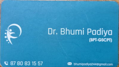 DR. BHUMI PADIYA PHYSIOTHERAPIST logo