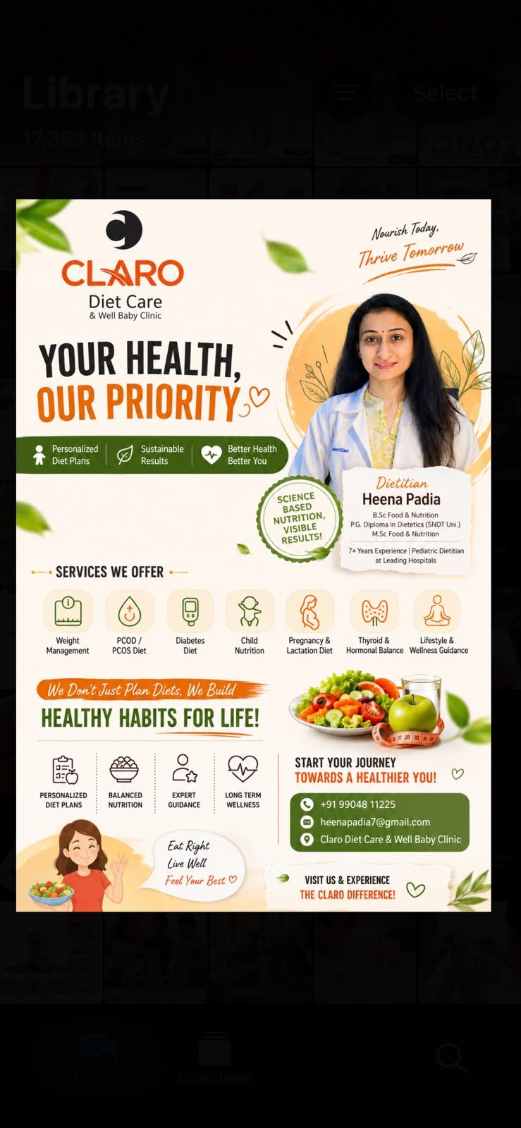 CLARO Diet Care logo