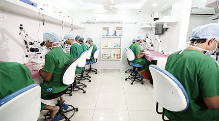 Hair Transplant Team at Medispa