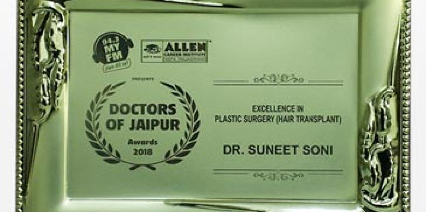 best-hair-transplant-award-jaipur-rajasthan