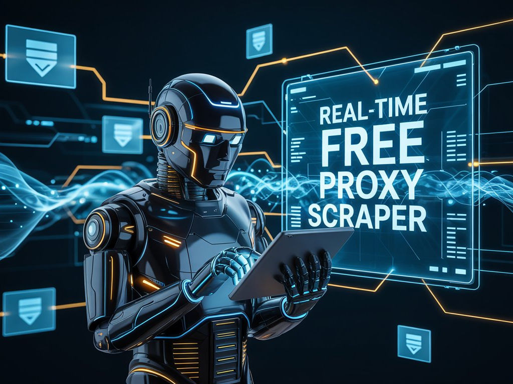 Real-Time Free Proxy Scraper