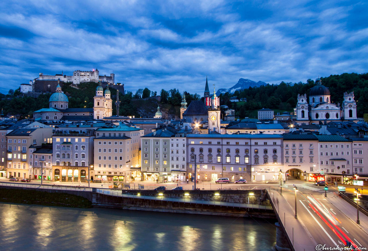 Salzburg'da Gece