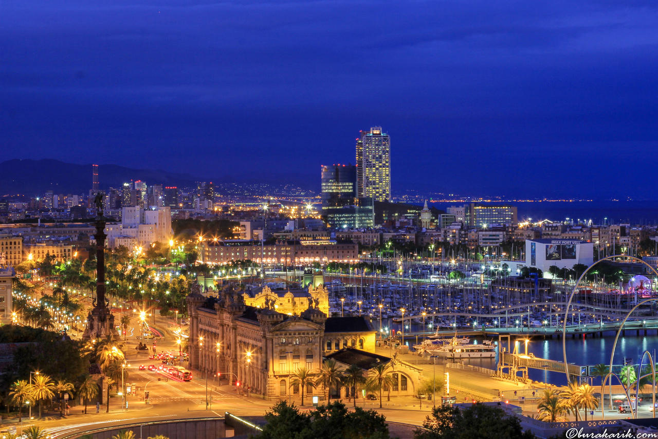 Barcelona City Lights