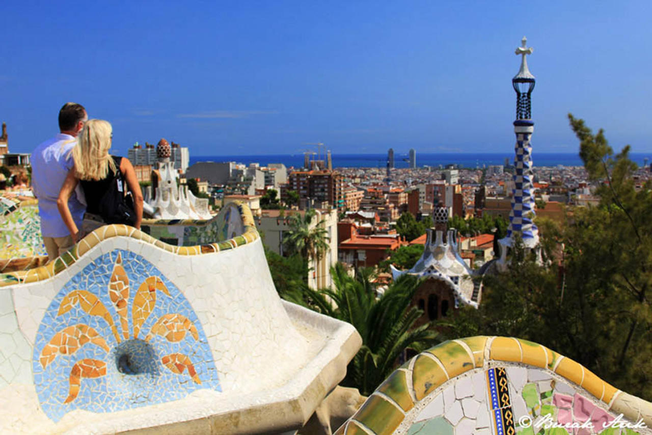 City From Parc Guell