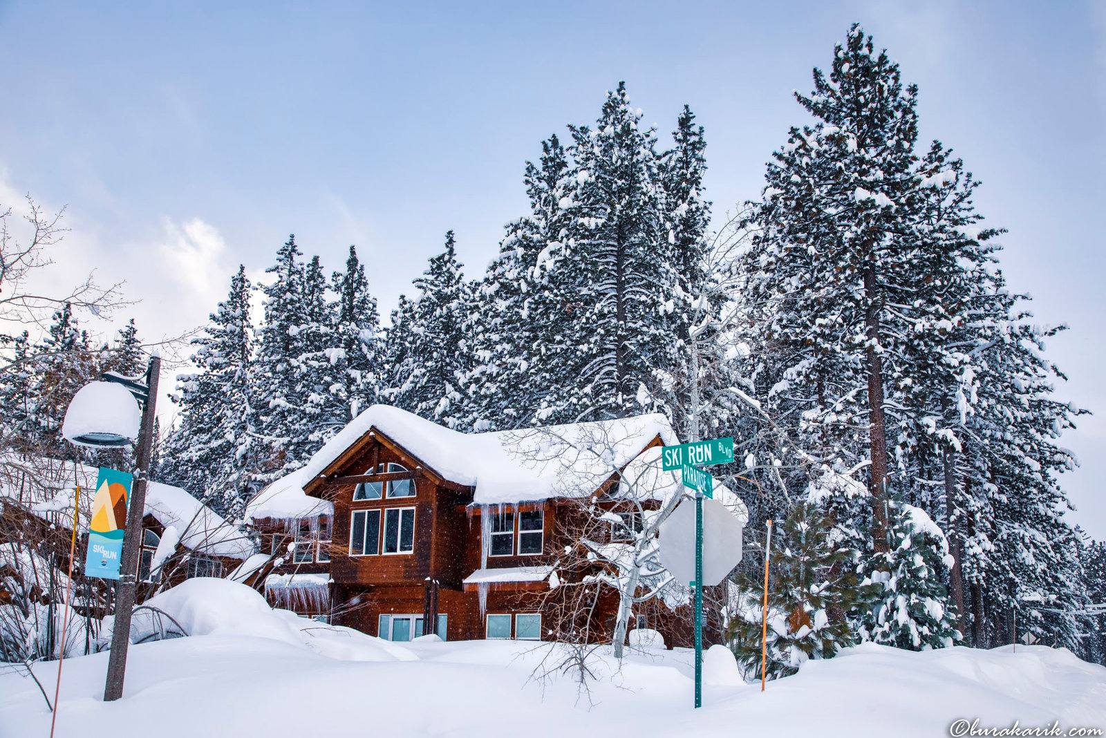 Tahoe'da Kış Bir Başka Güzel