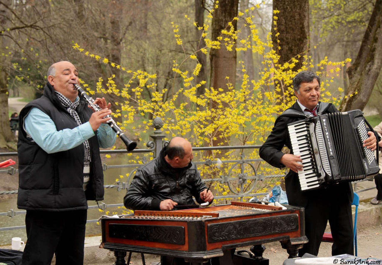 Parkta Müzisyenler
