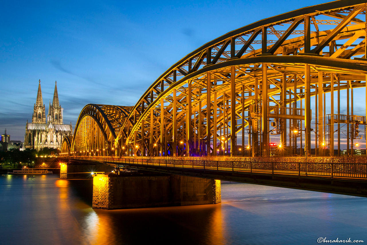 Cologne Cathedral and Hohenzollern Bridge