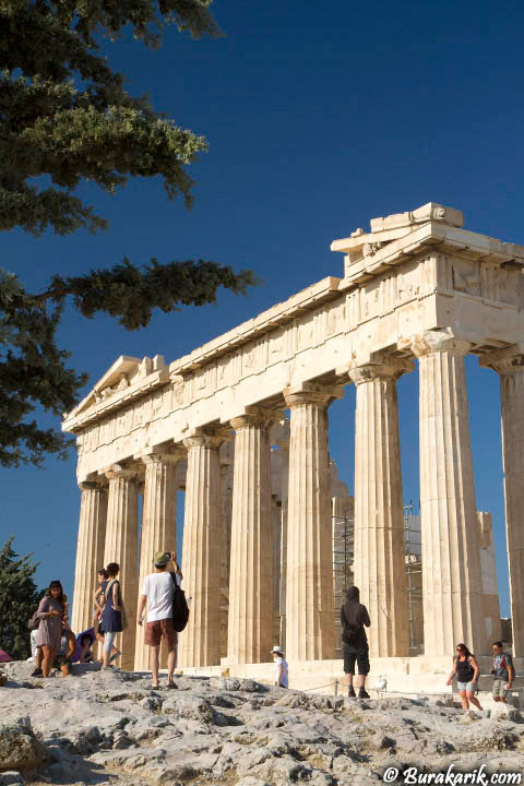 Parthenon in Acropolis of Athens